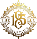The 185 Collective LLC gold seal logo